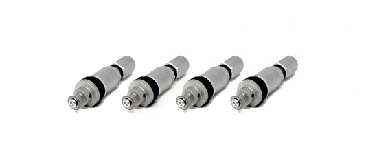 Torque Solution Billet TPMS Valve Stem Kit (Silver):  Subaru / Ford