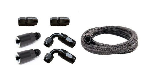 Torque Solution 6an Flex Fuel Add-On Kit: Subaru WRX 02-14, STI 07-21, LGT 07-12, FXT 06-13
