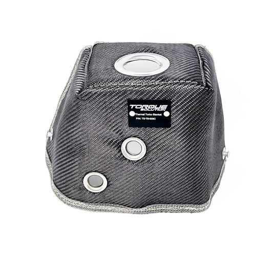 Torque Solution Thermal DP Elbow Blanket (Carbon Fiber): Honda Civic Type-R FK8 2017+