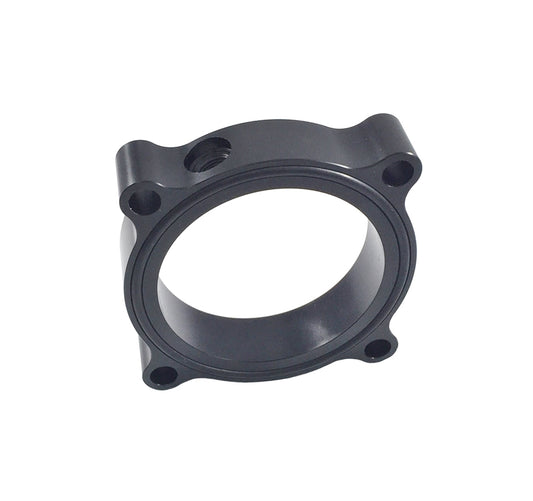 Torque Solution Throttle Body Spacer (Black): Volkswagen / Audi 2.0T FSI TSI