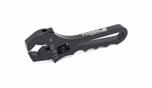 Torque Solution Adjustable AN Wrench: -4AN to -16AN Hose Fittings