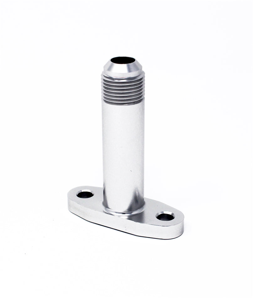 Torque Solution Extended Port Matched Oil Drain Flange: -10AN for T3/T4 PTE, Turbonetics, Comp, BW