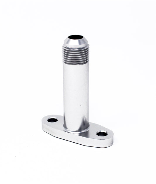 Torque Solution Extended Port Matched Oil Drain Flange: -10AN for T3/T4 PTE, Turbonetics, Comp, BW