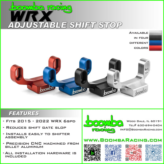 Boomba WRX15+ SHIFTER STOP