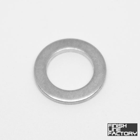FLF Aluminum Crush Washer - Metric Sizing - 12.1mm OD - 6.2mm ID