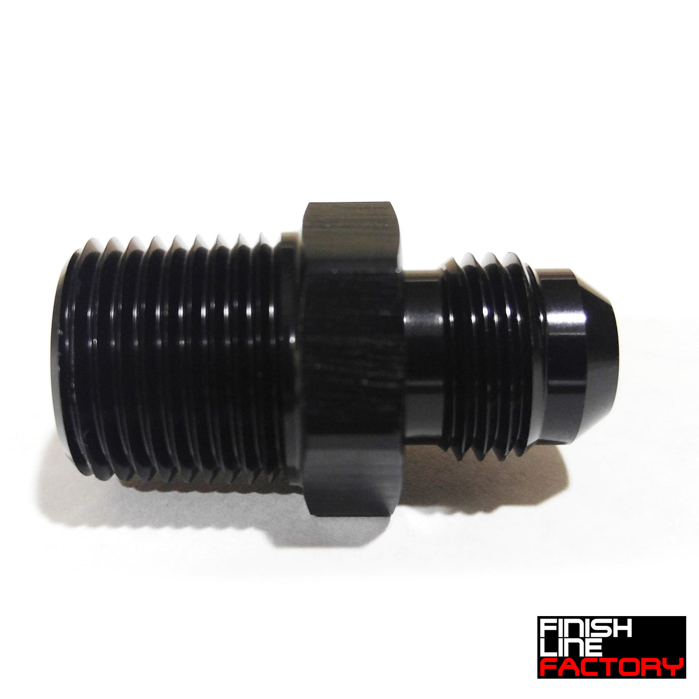 FLF AN to NPT Adapter - Straight - 03 AN - 1/8" NPT