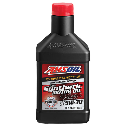 AMSOIL Signature Series 5W-30 100% Synthetic Motor Oil (1QT)