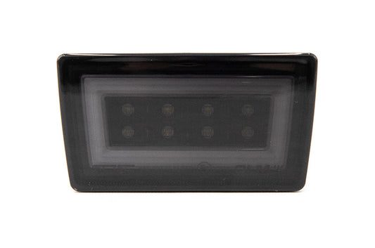 OLM F1 NB+R V2 (Smoke Lens, Gloss Black Base, White Bar) - 2015-2020 WRX / STI