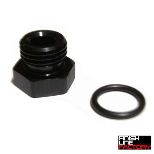 FLF ORB Bolt Plug - 08 AN