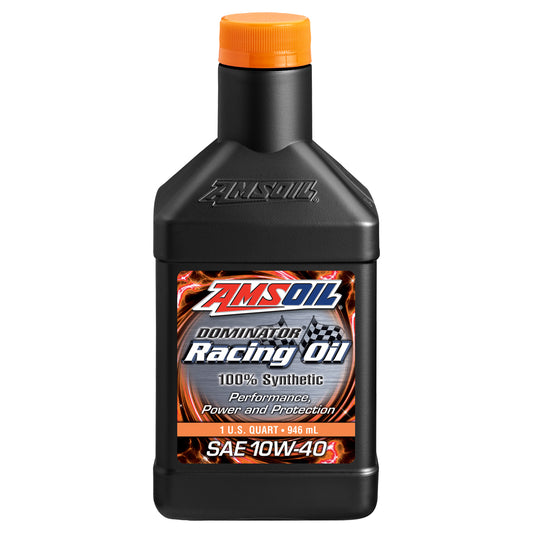 AMSOIL DOMINATOR® 10W-40 100% Synthetic Racing Oil (1QT)