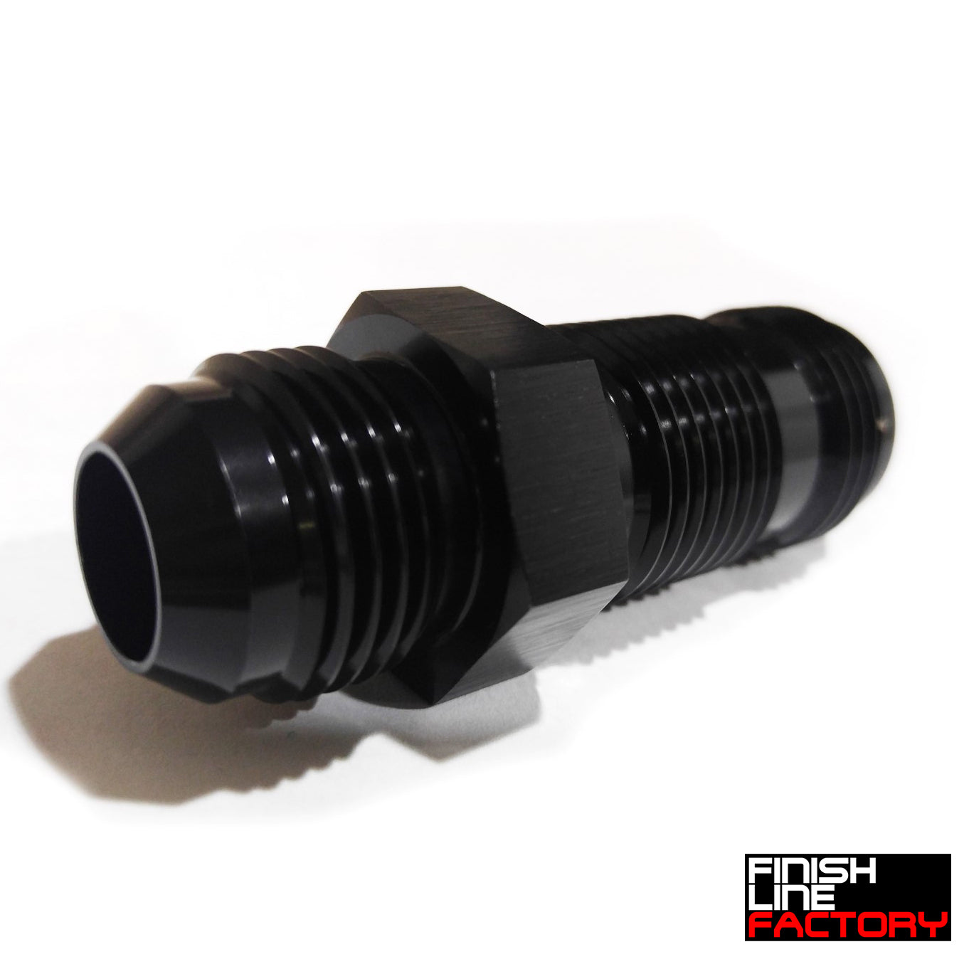FLF Straight Bulkhead Adapter - 10 AN