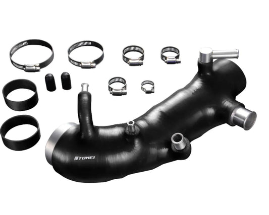 Tomei Black Turbo Suction Hose with Inlet Elbow Subaru WRX | WRX STI EJ20 | EJ25 Turbo 1994-2022