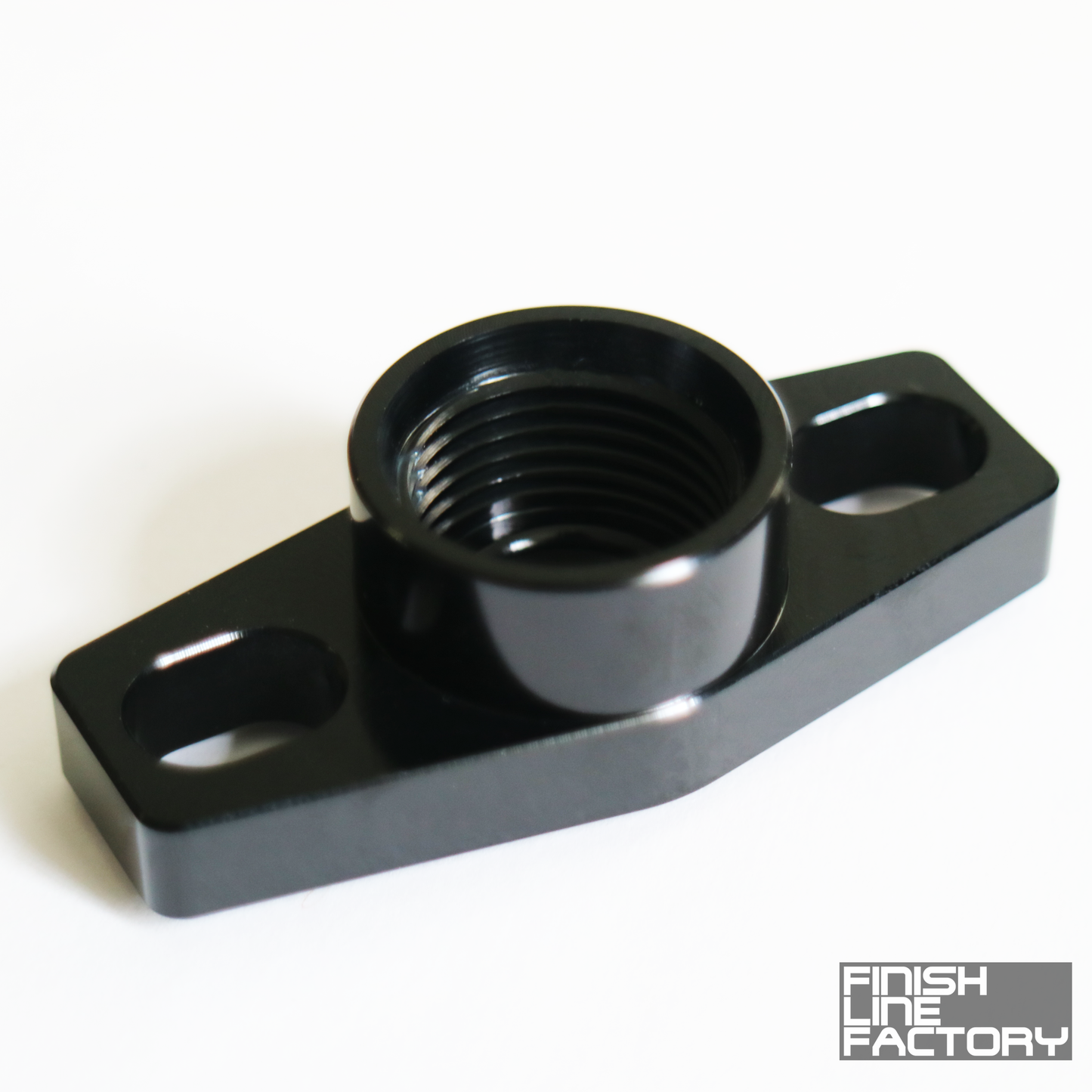 FLF Turbo Oil Drain Adapter - 10 ORB - Female